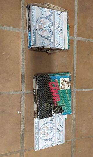 Cenefas y azulejos vintage