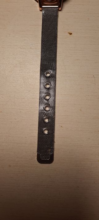 Orologio con fiori e brillantini 
