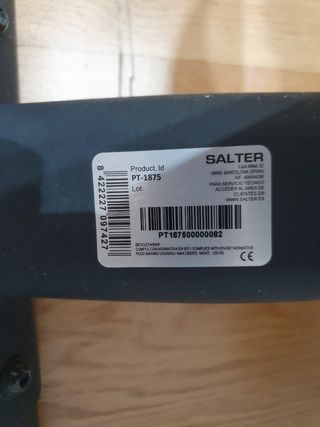 Bicicleta estática Salter pt-1875