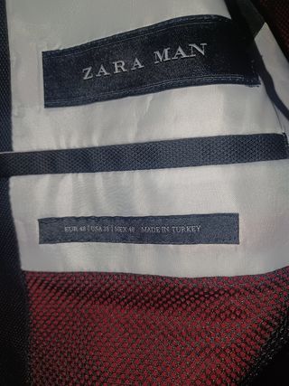 Traje Zara Men