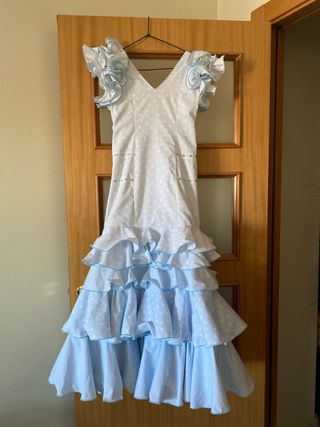 Traje de flamenca niña