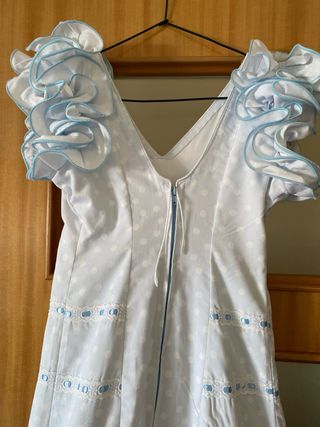 Traje de flamenca niña