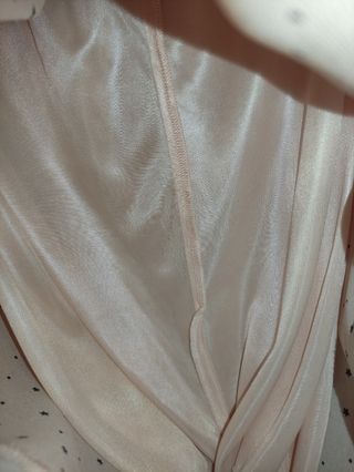 Vestido acortesado rosa