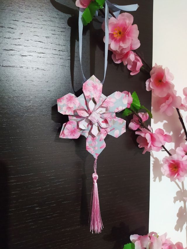 Ornamento origami (con scatola inclusa)