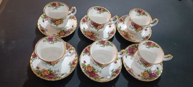 6 Tazzine da caffè royal Albert 