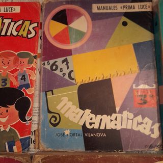 Libros texto matemáticas años 60/70