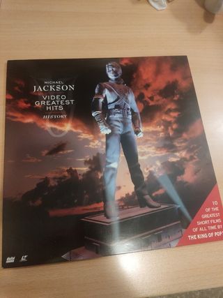 Michael Jackson Láser Disc Video Greatest hits