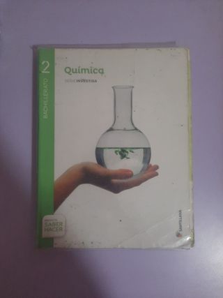 Libro Química 2° bachillerato