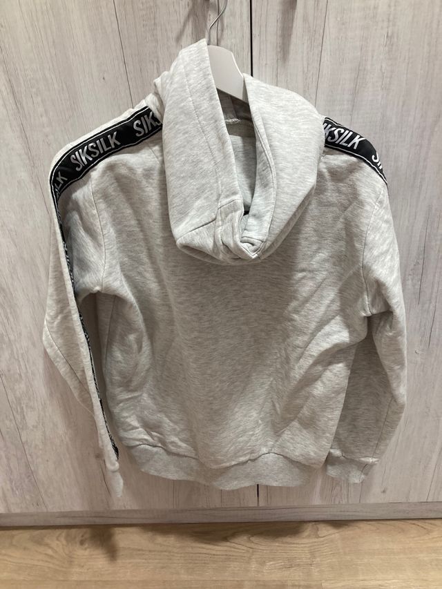 Sudadera siksilk gris