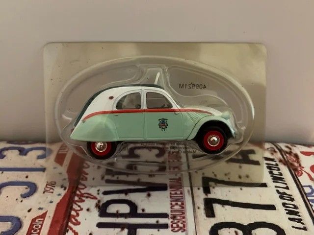 Citroën 2CV BLU - Taxi Paris - Norev 1:43