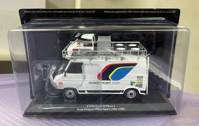 Squadra di supporto per Citroen C35 Phase 2 Peugeot 1:43