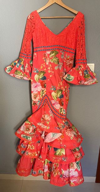 Traje flamenca
