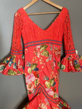 Traje flamenca
