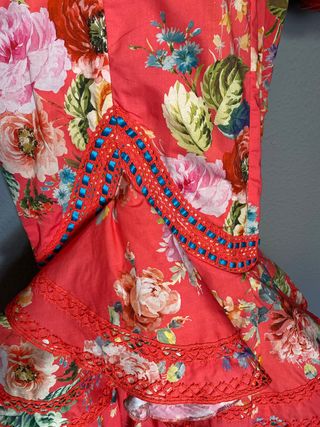 Traje flamenca