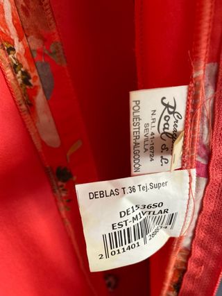 Traje flamenca