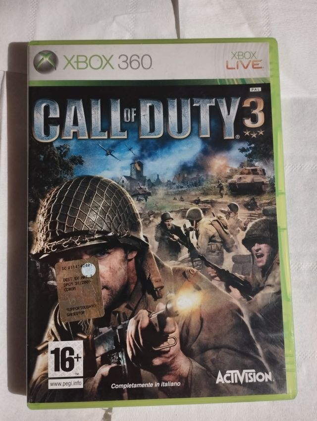 call of duty 3 xbox 360