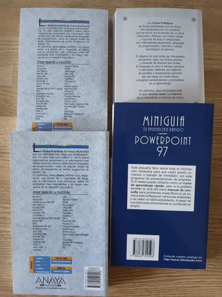 Libros Project, PowerPoint, Excel, Internet