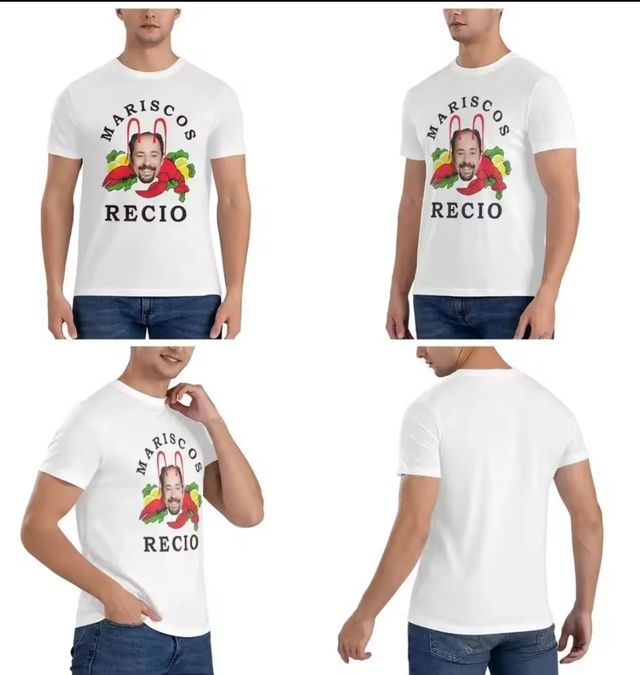 Camiseta mariscos recio