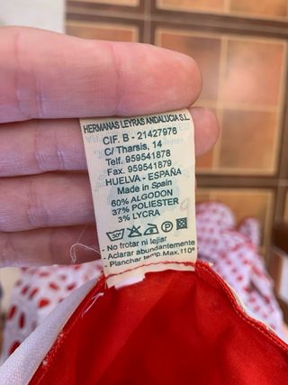 Traje de gitana