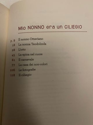 Libri ragazzi MIO NONNO ERA UN CILIEGIO