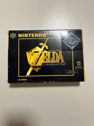 Zelda ocarina of time Nintendo 64 