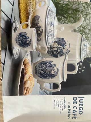 Vajilla completa la cartuja de sevilla San telmo