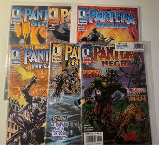 Pantera Negra lote 6 comics Marvel español forum