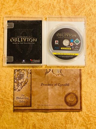 Oblivion Versione GOTY 🇮🇹  PS3 Completo