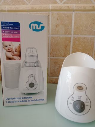 Calienta biberones y potitos.