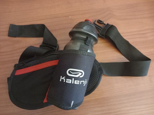 Cintura running con borraccia