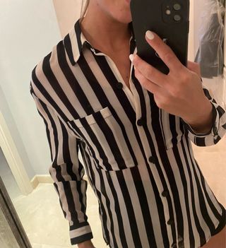 Camisa rayas bershka