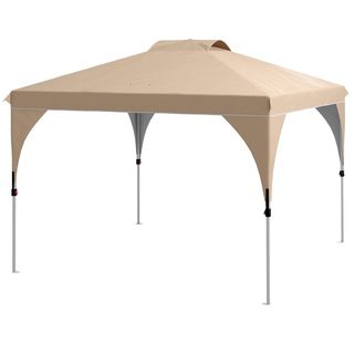 Gazebo da Giardino 3x3 m Pieghevole con Altezza Re