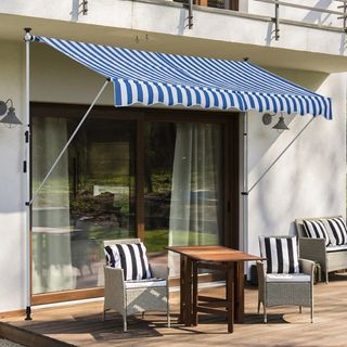 Tenda da Sole a Bracci 3x1.5m con Manovella e Stru