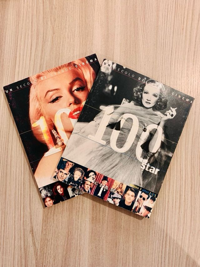 100 star cinema - 2 libri collezione