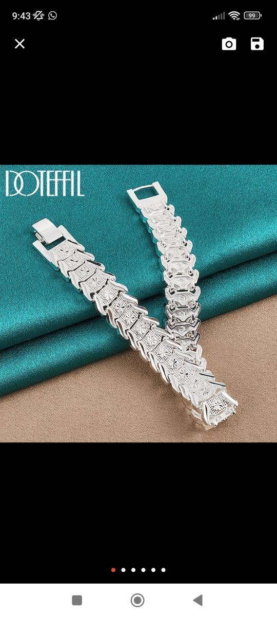 PULSERA PLATA DE LEY