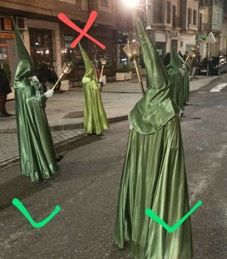 Traje de Semana Santa