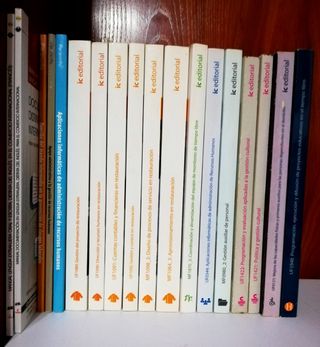 18 Libros Certificado de profesionalidad - Curso