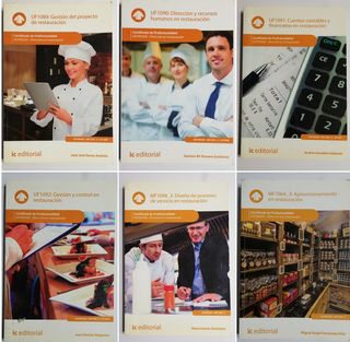18 Libros Certificado de profesionalidad - Curso
