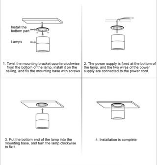 Foco led 10W ajustable luz COB
