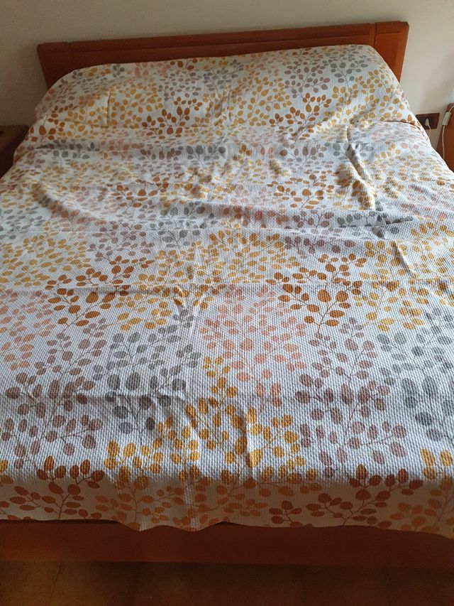 Copriletto estivo in picche'