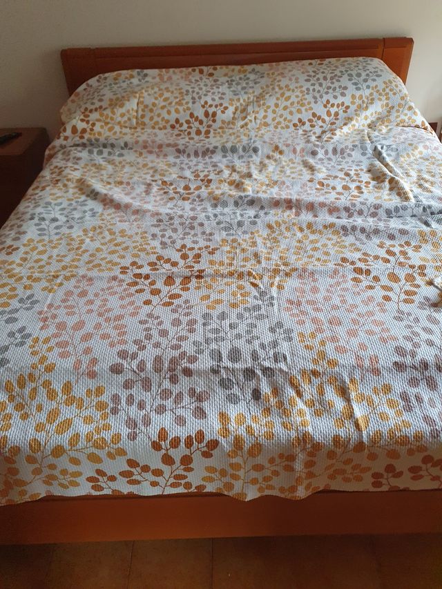 Copriletto estivo in picche'