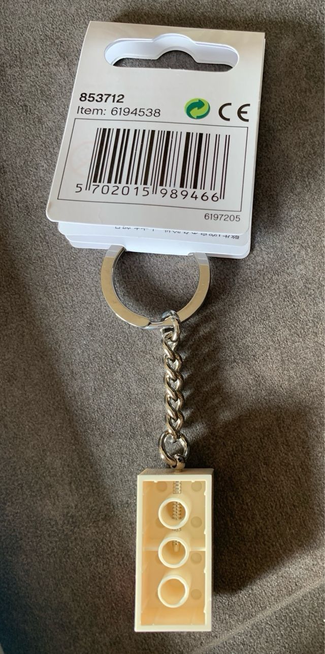 Portachiavi Keychain Brick Lego House Exclusive