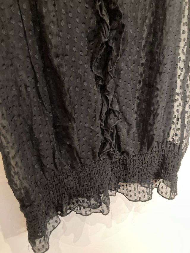 Blusa negra primavera verano, KOOKAI