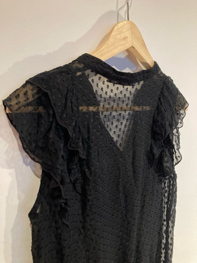 Blusa negra primavera verano, KOOKAI