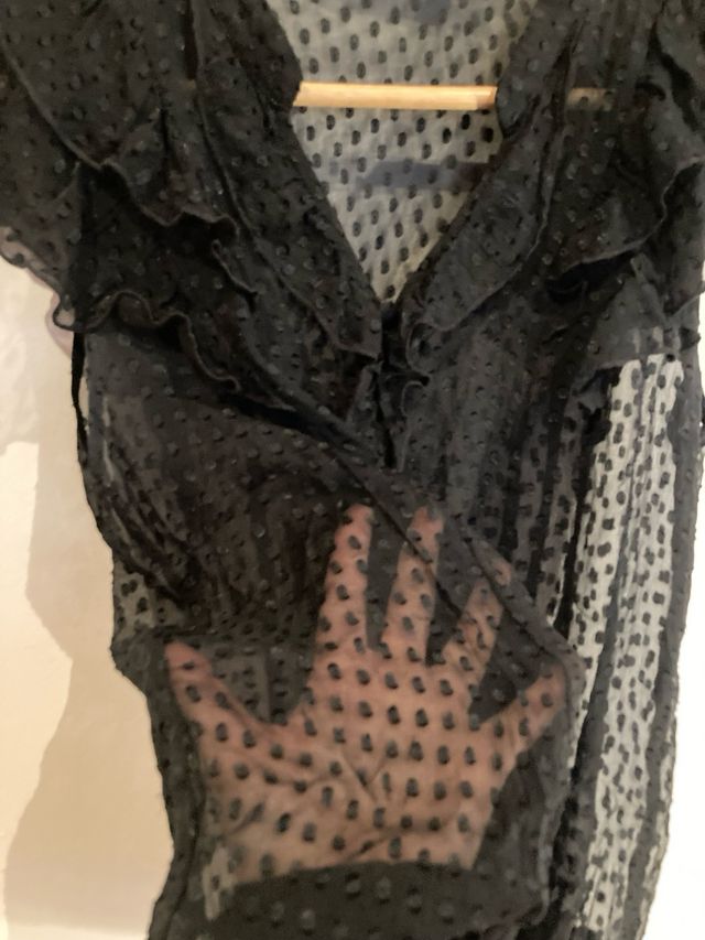 Blusa negra primavera verano, KOOKAI