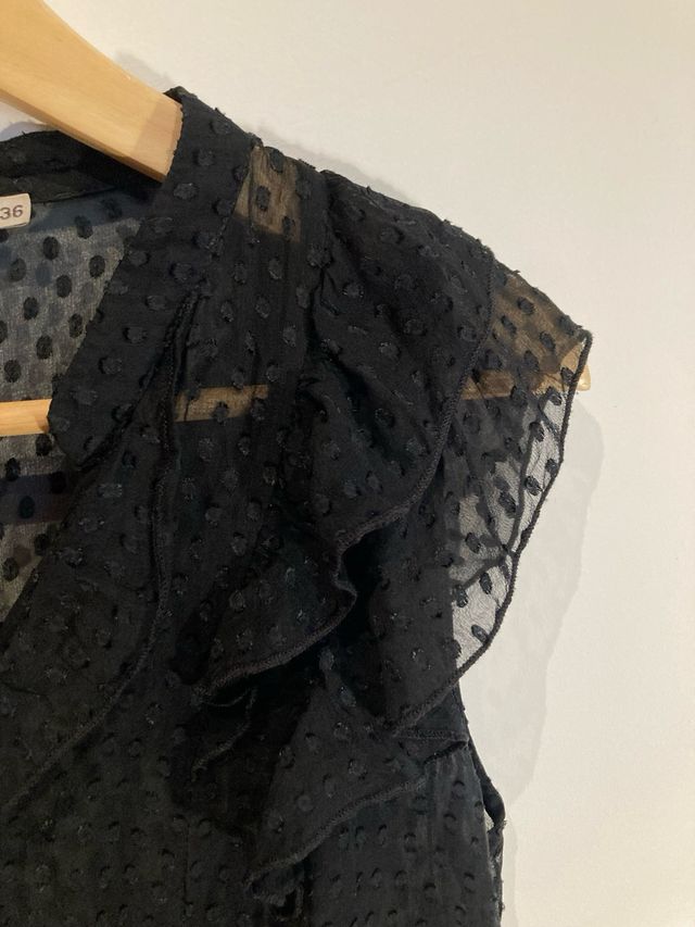 Blusa negra primavera verano, KOOKAI