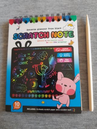 Libro disegni per bamhini ,Scratch Book
