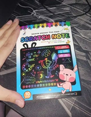 Libro disegni per bamhini ,Scratch Book