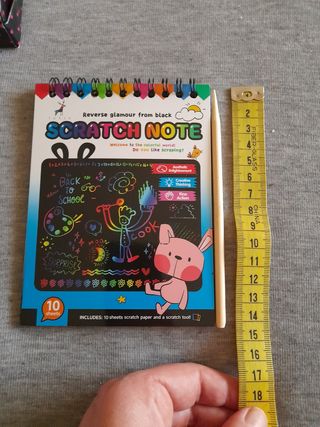 Libro disegni per bamhini ,Scratch Book