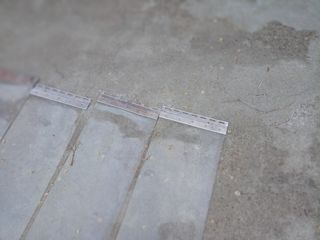 Cortinas plástico nave, 25€ las 6 cortinas